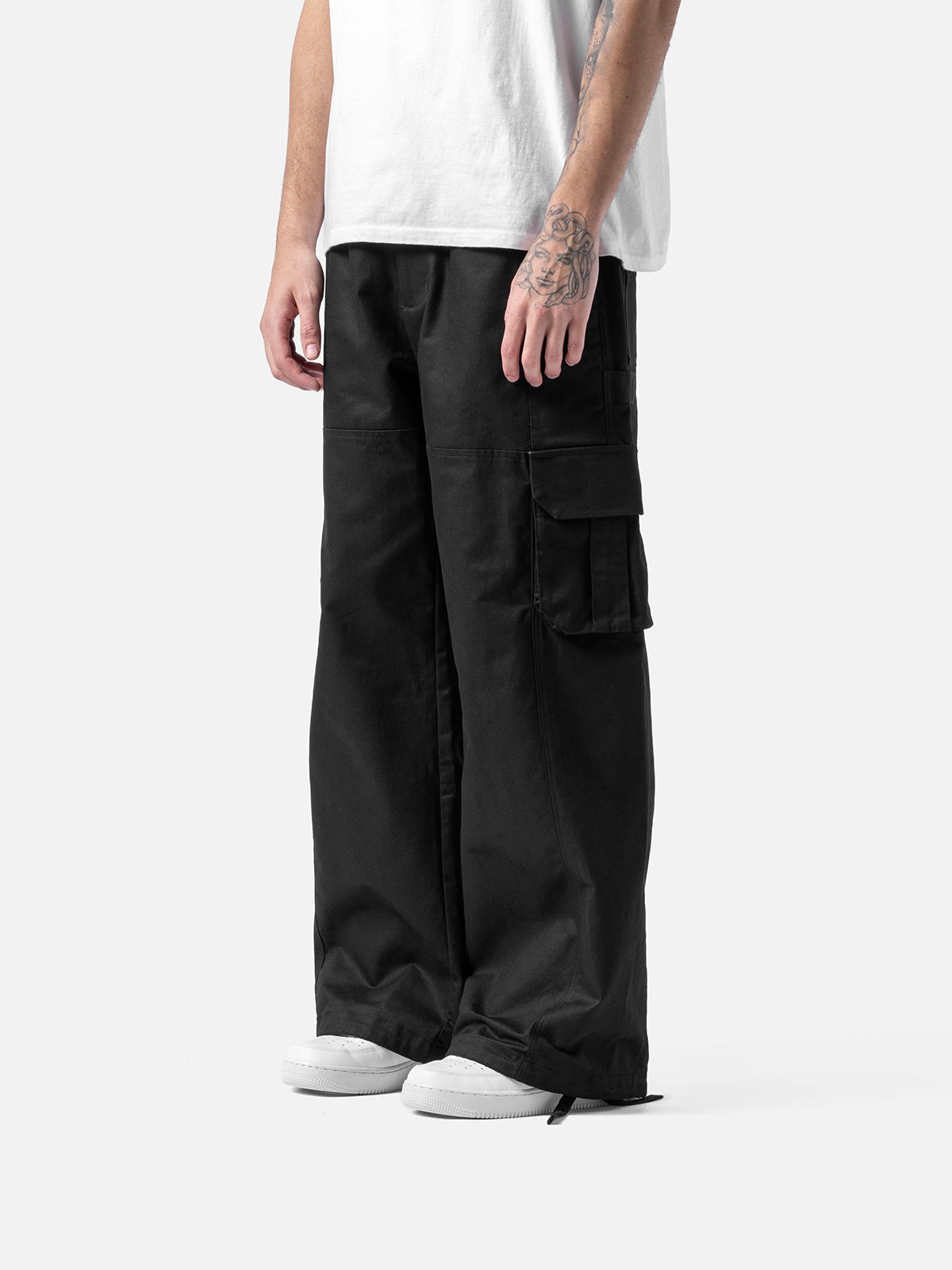 W1 Cargo Pants Black – BLACKTAILOR