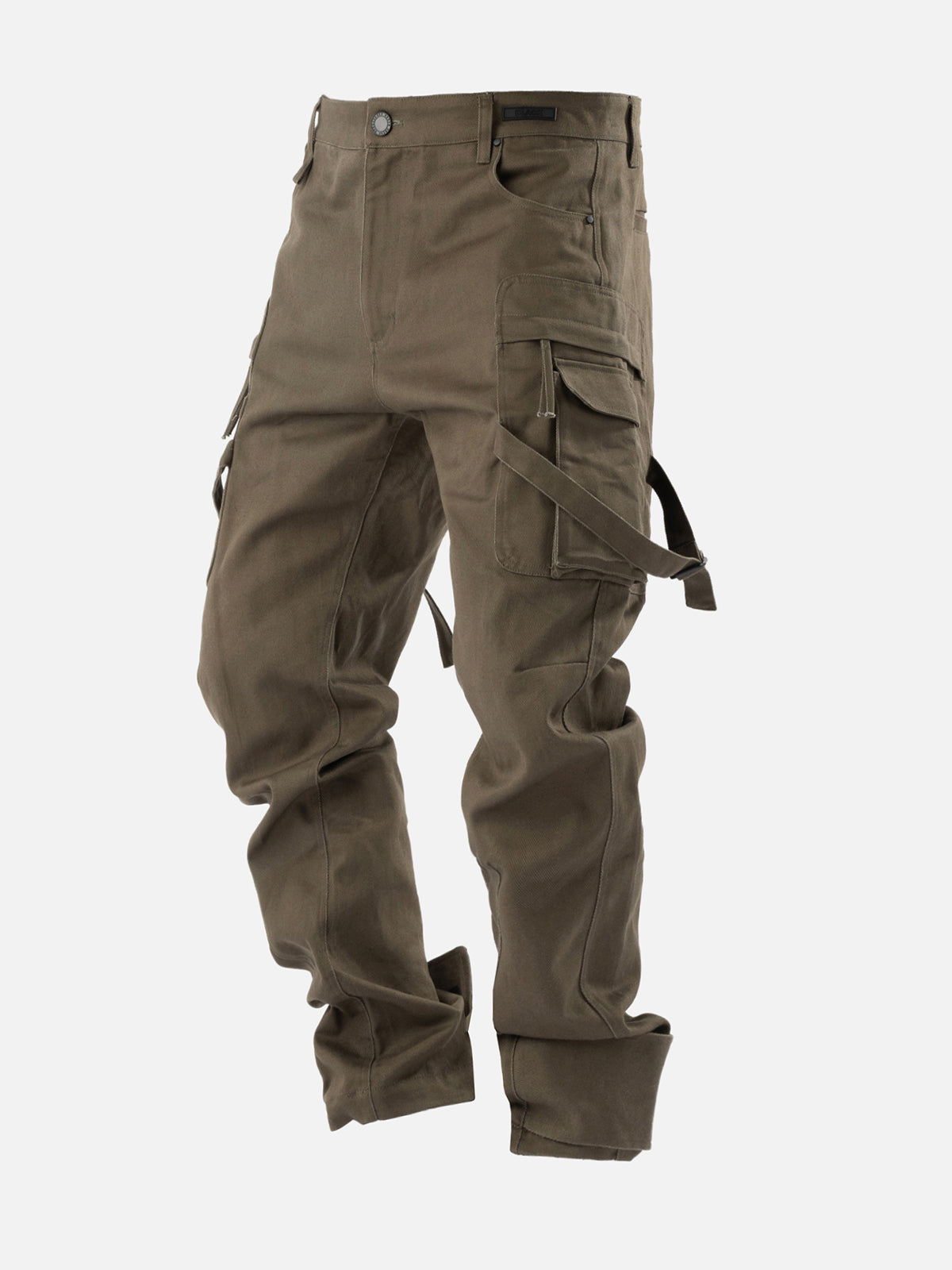 パンツ GIBOUS SNAKE SCORPION POCKET BAGGY PANTS 再販】gibous scorpion zipper cargo trousers khaki