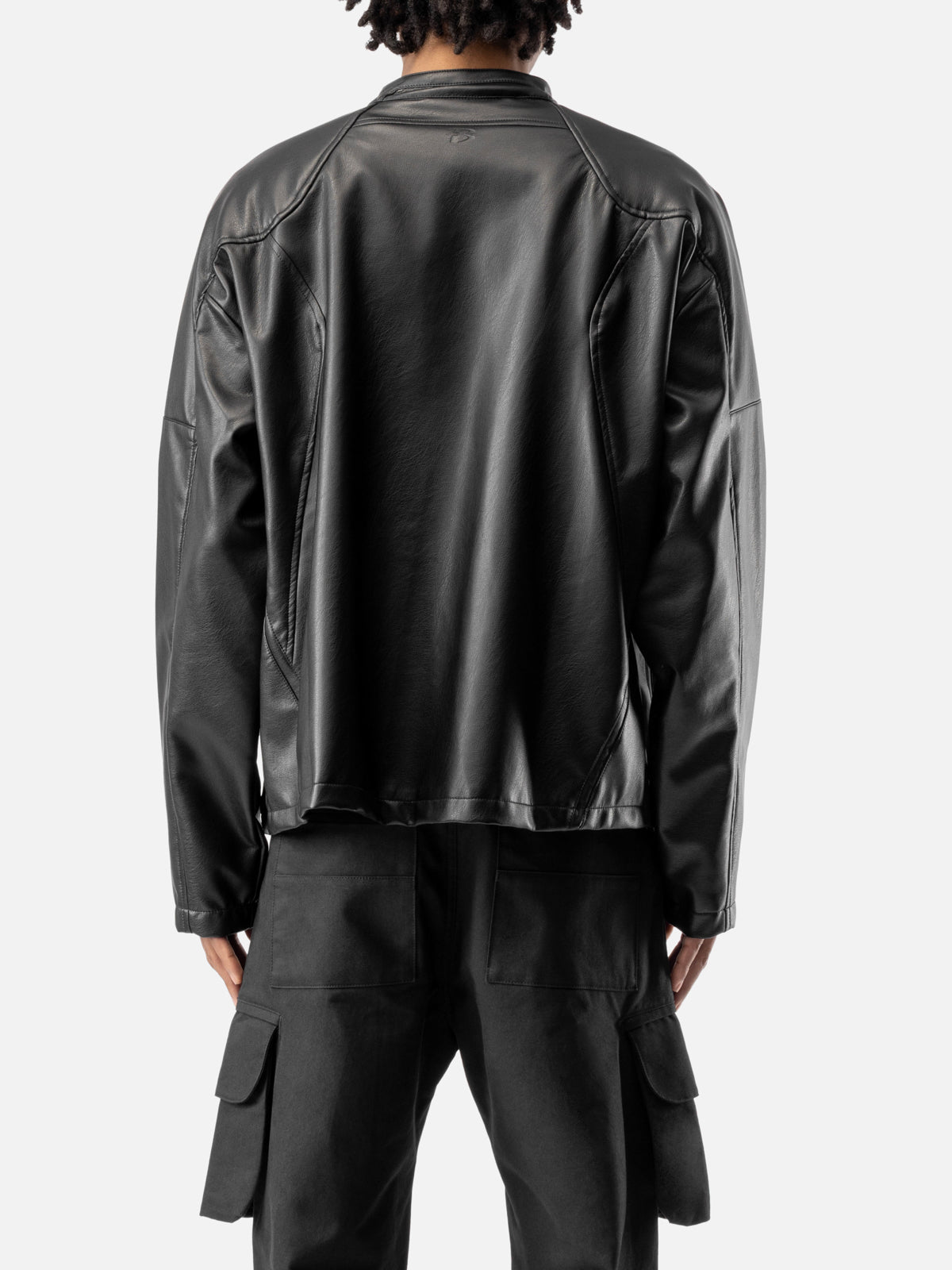 LEATHER RACER JACKET