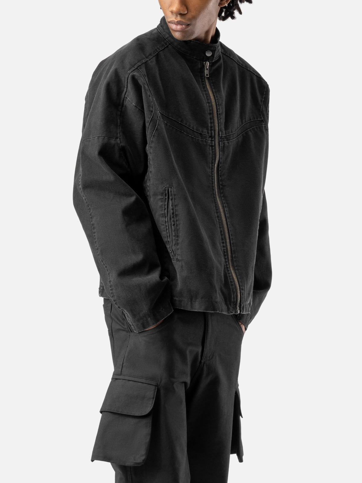 CANVAS RACER JACKET