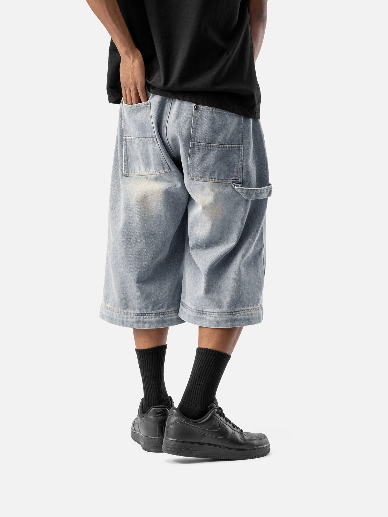 CONVERTIBLE DENIM JORTS