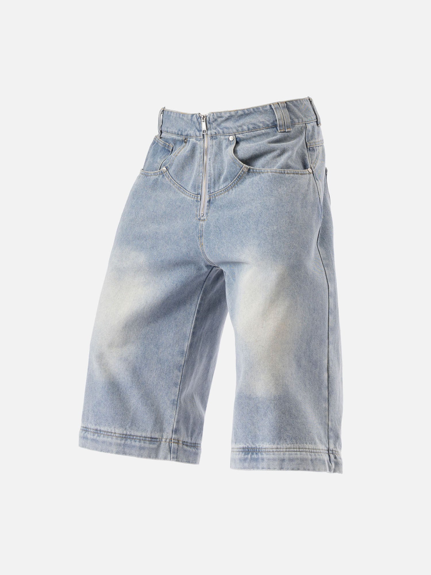 CONVERTIBLE DENIM JORTS