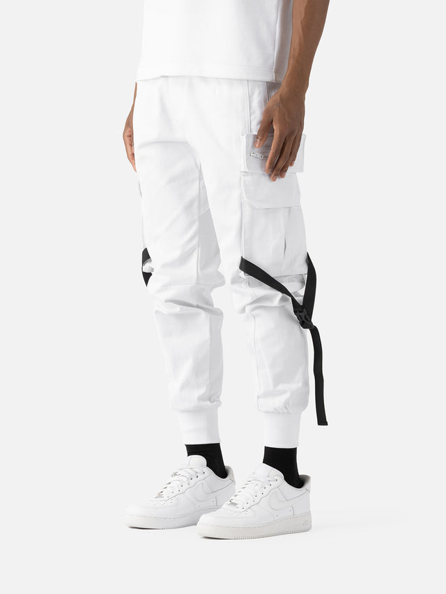 C1 Cargo Pants - White | Blacktailor – BLACKTAILOR