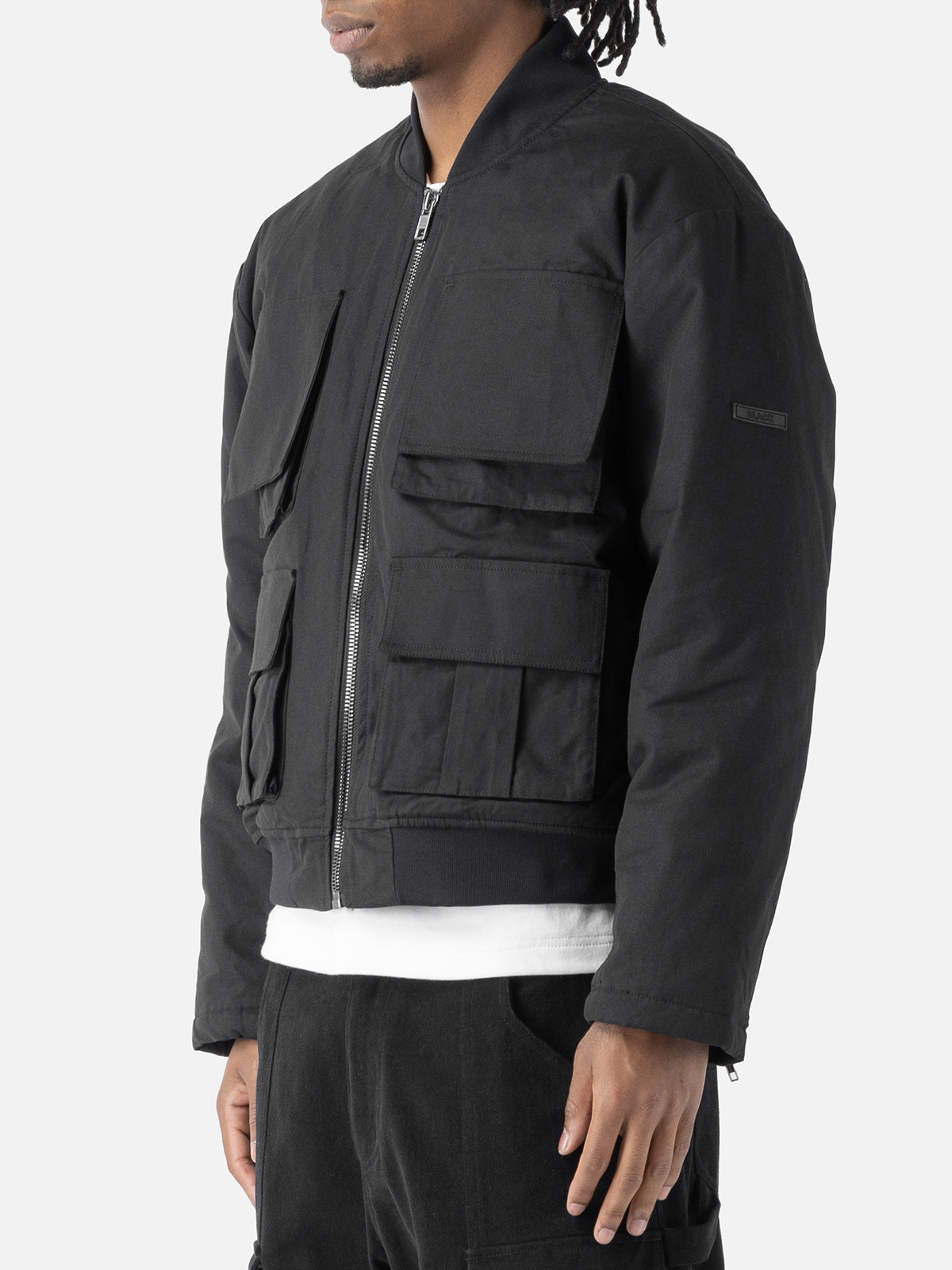 Multi Pockets Bomber Jacket