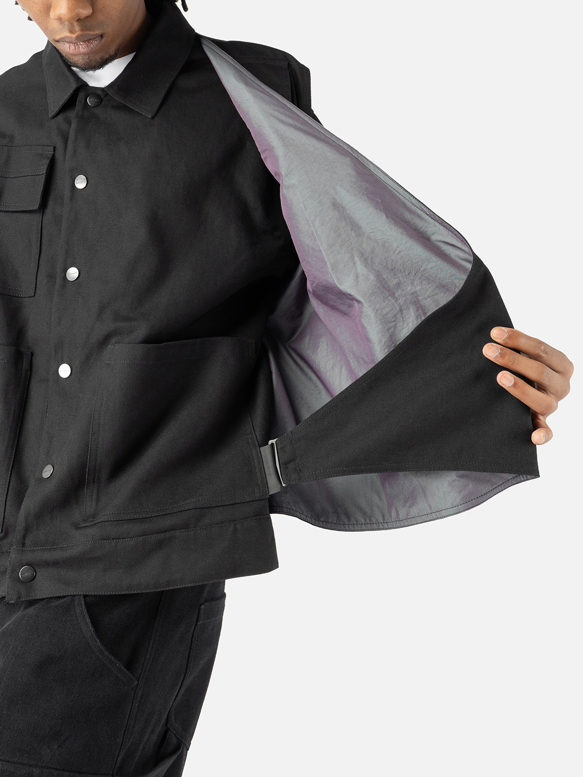 LAYERED UTILITY SHIRT
