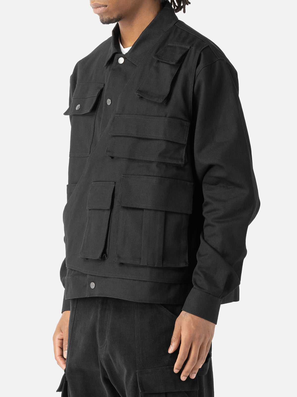 LAYERED UTILITY SHIRT