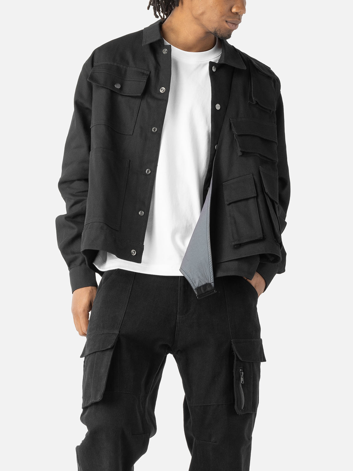 LAYERED UTILITY SHIRT