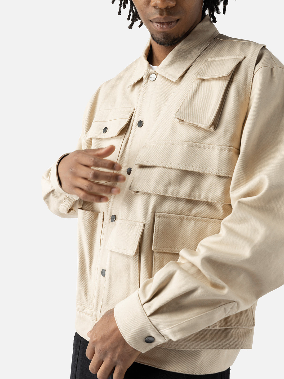 LAYERED UTILITY SHIRT