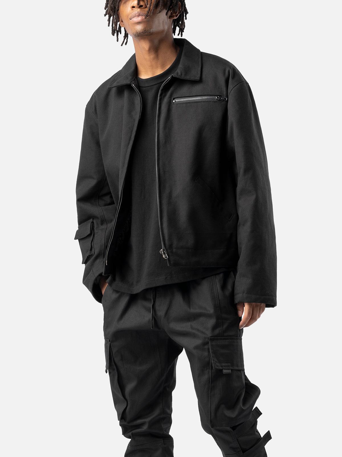 COTTON CANVAS JACKET