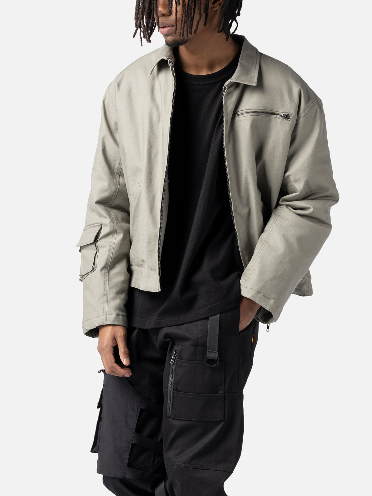 COTTON CANVAS JACKET