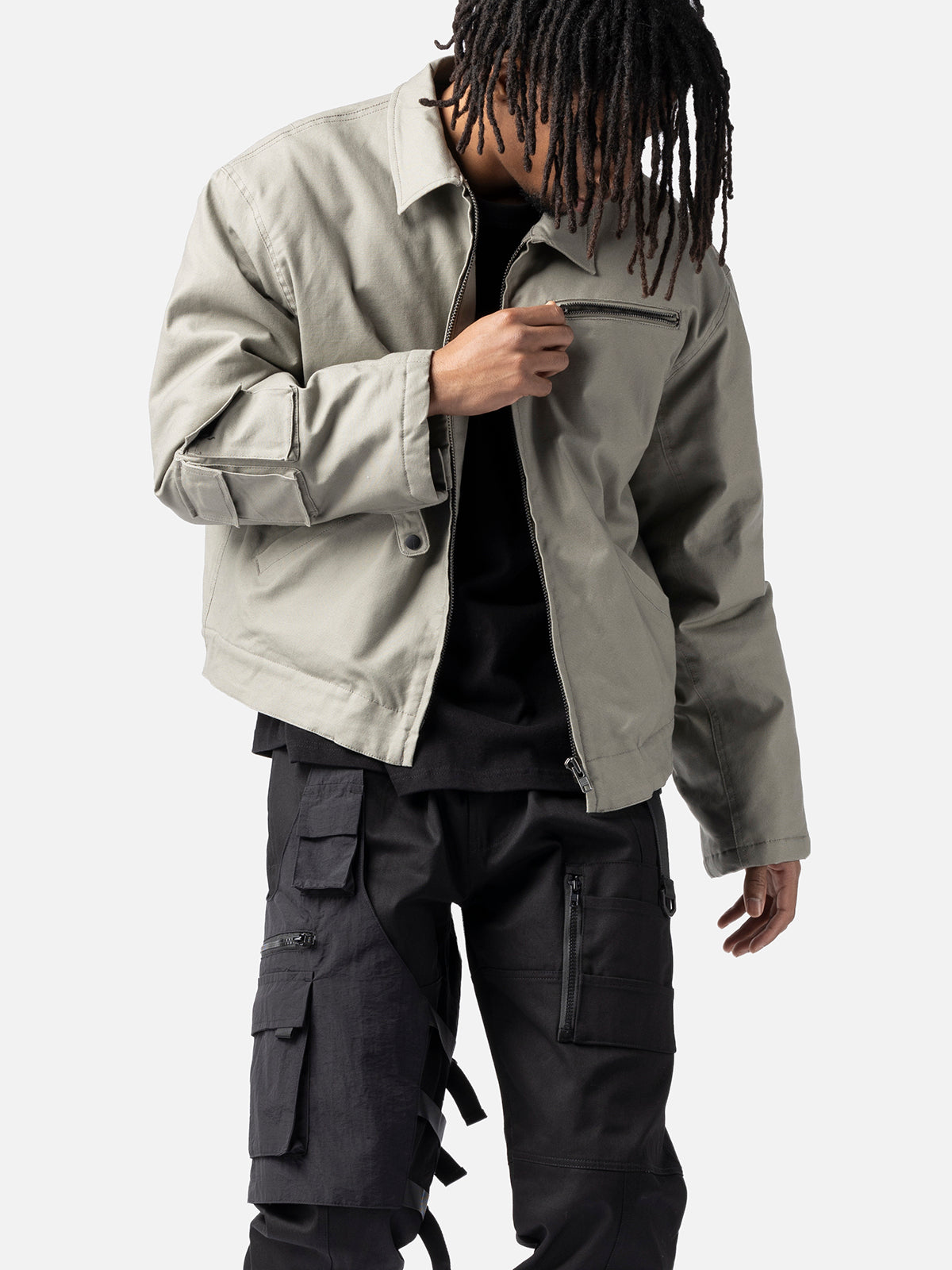 COTTON CANVAS JACKET