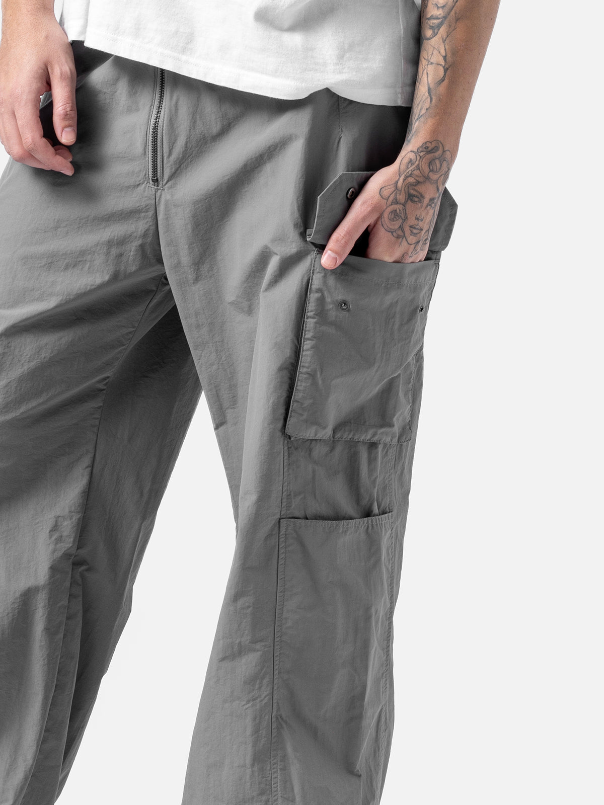 W3 Cargo Pants - Grey  Blacktailor – BLACKTAILOR