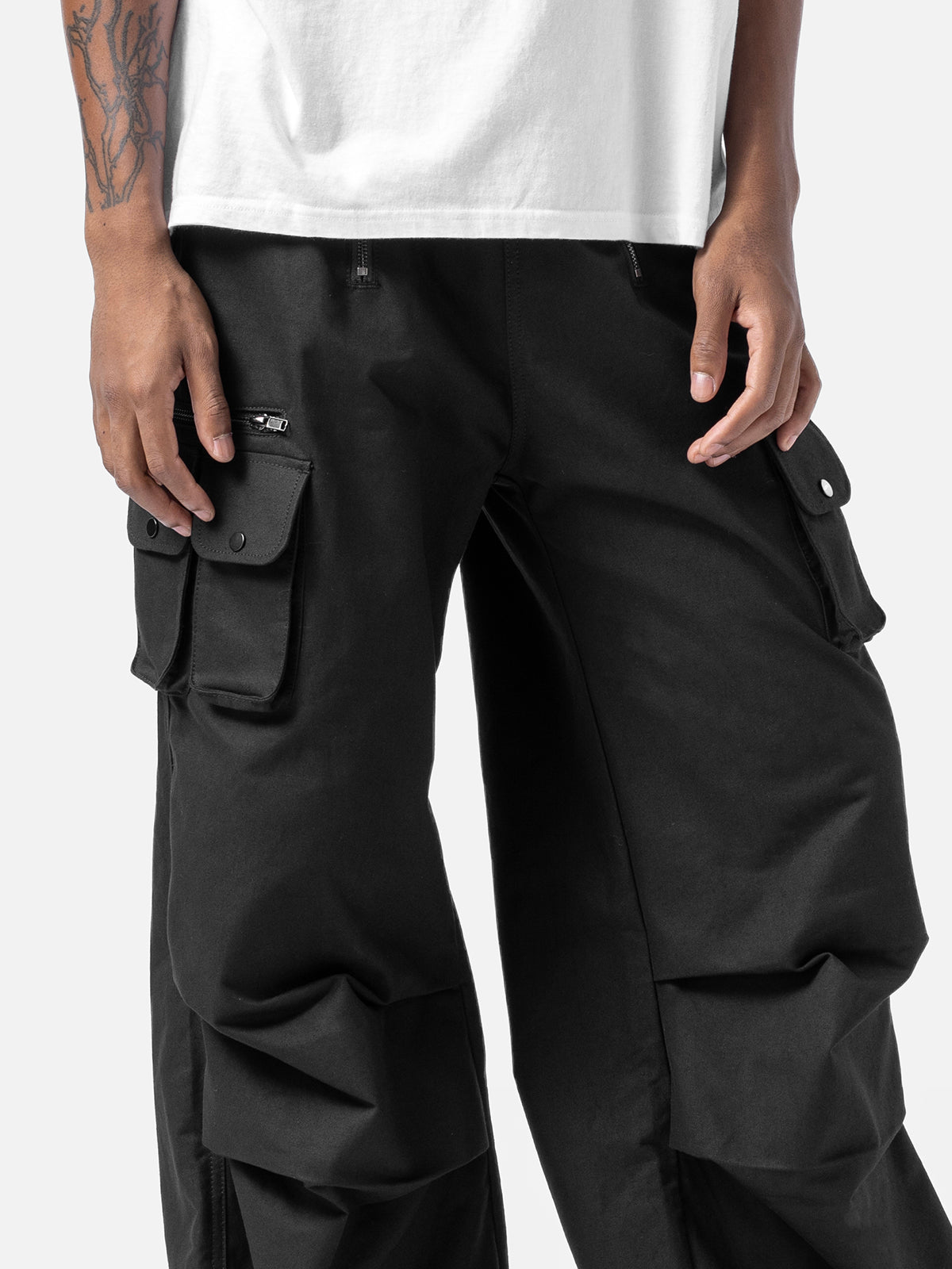 W50 Cargo Pants Black – BLACKTAILOR
