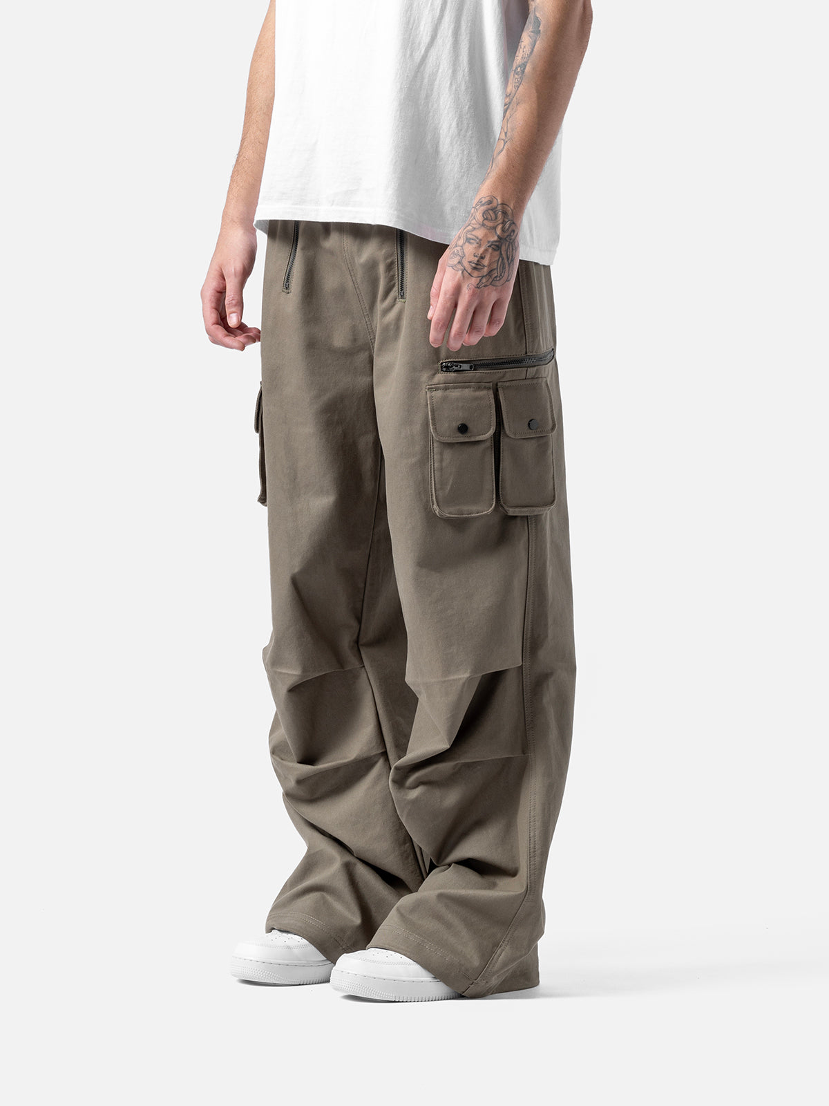 W50 Cargo Pants Green – BLACKTAILOR