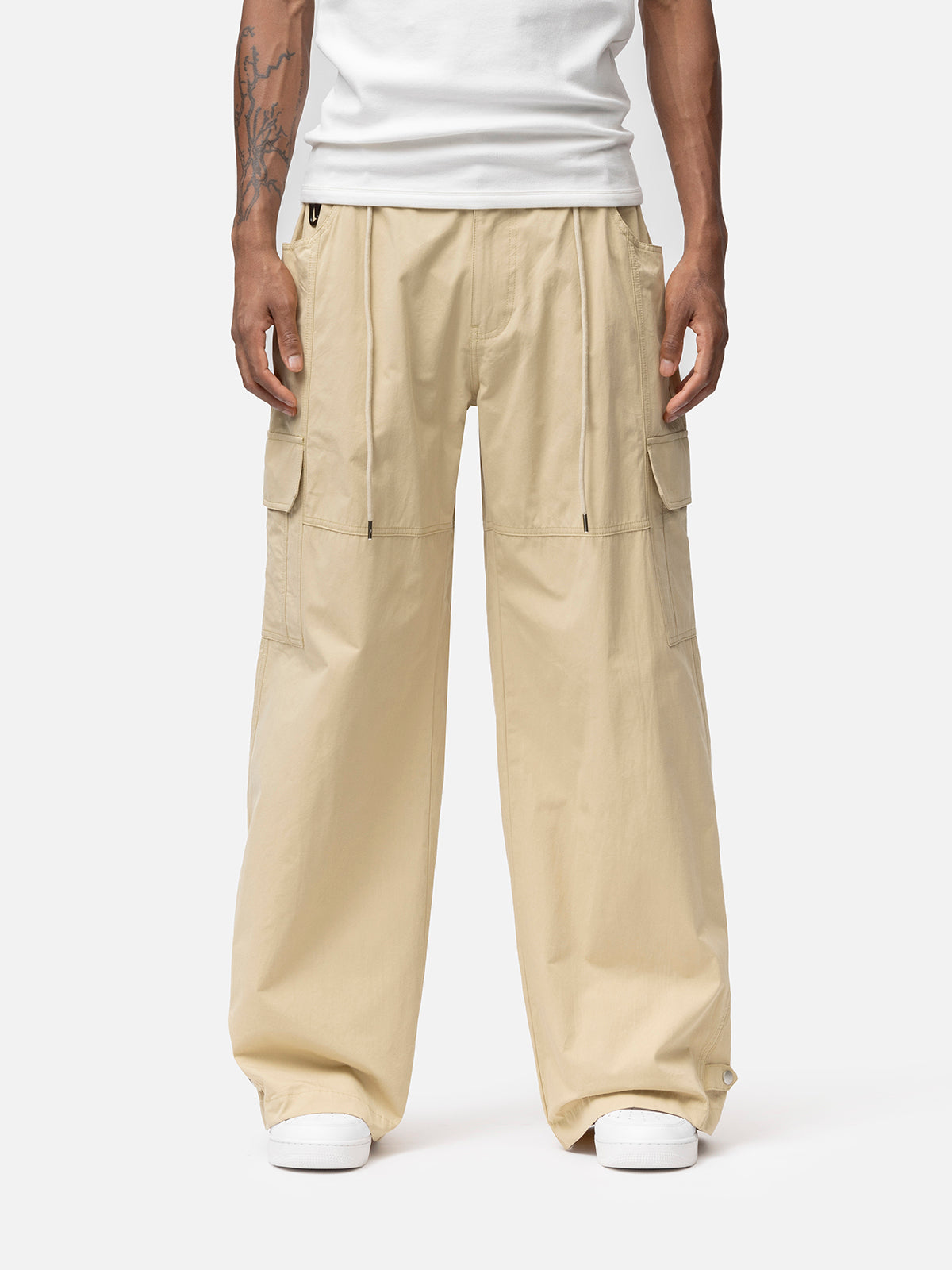 W8 Cargo Pants Khaki – BLACKTAILOR
