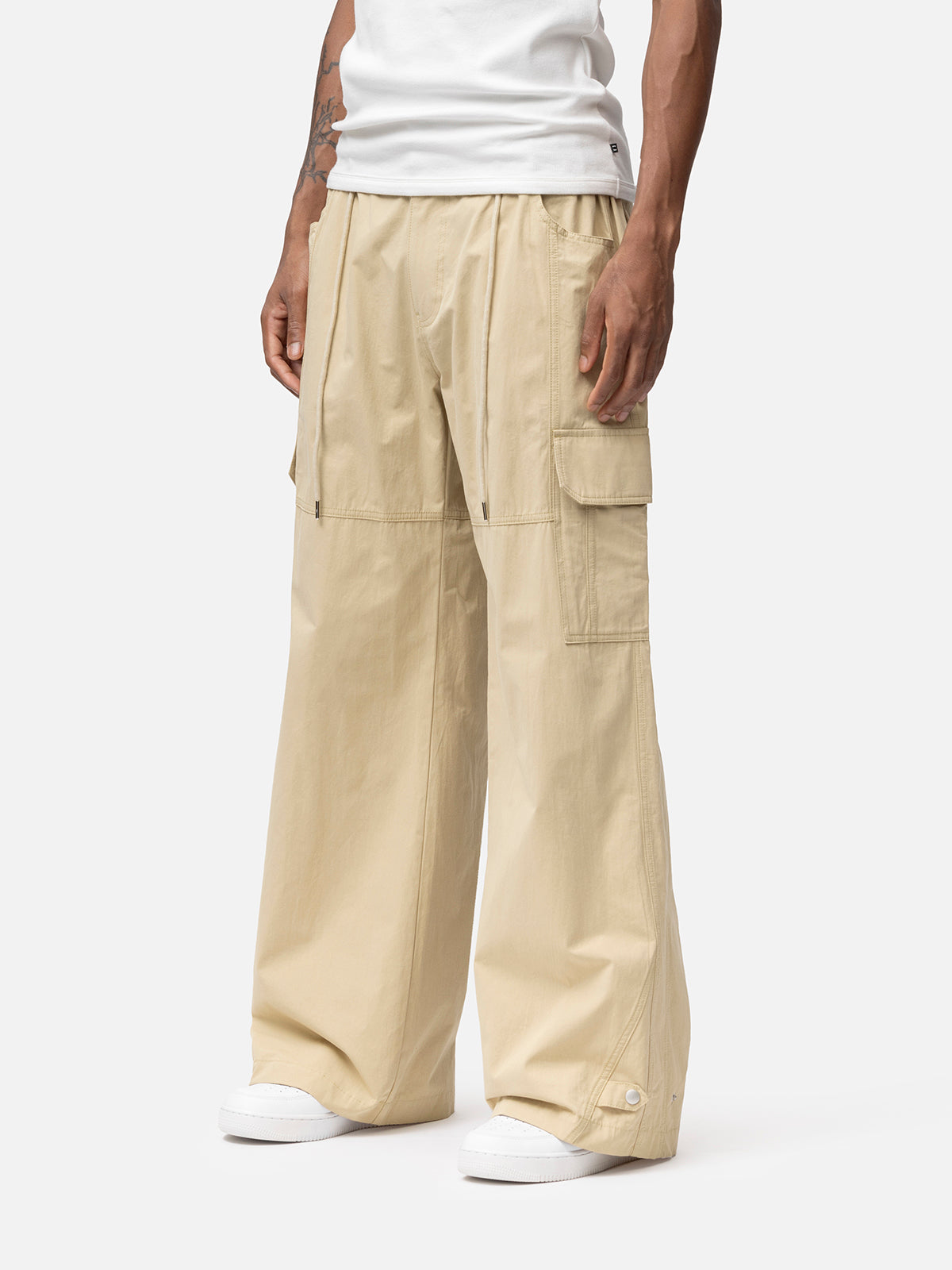 W8 Cargo Pants Khaki – BLACKTAILOR