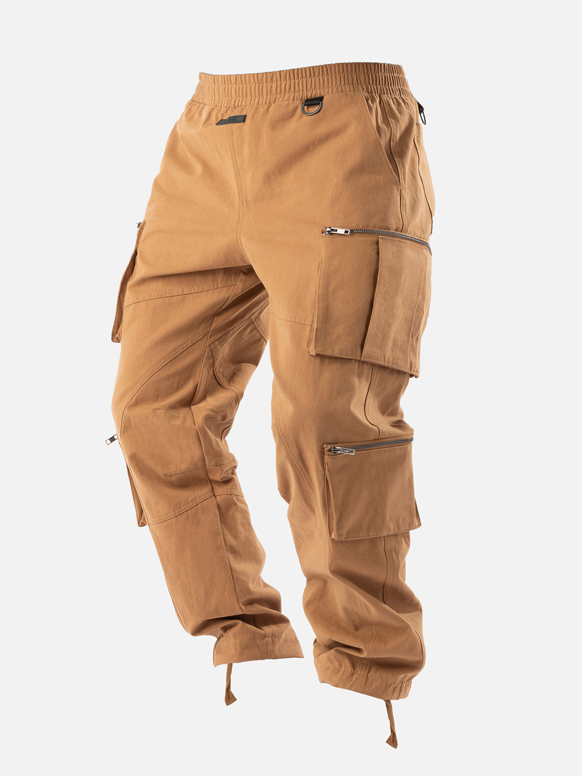 ALL IN A DAYS WORK HIGH RISE CARGO PANT in LIGHT BROWN